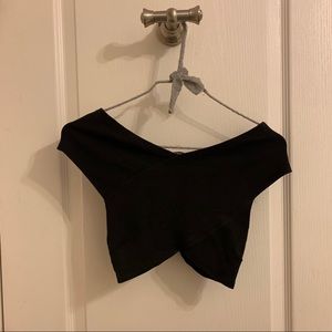 Brandy Melville Off the Shoulder Crop Top